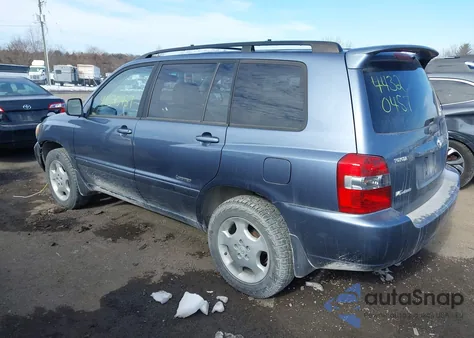 2006 Toyota Highlander Limited V6 from USA, damaged, VIN JTEEP21A760166833